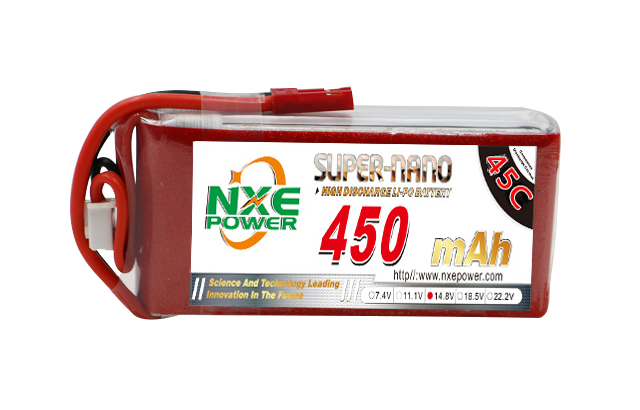 450mAh 45C 4S 14.8V FPV穿越機(jī)電池