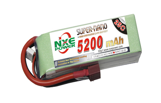 5200mAh 25C 4S 18.5V 航模電池