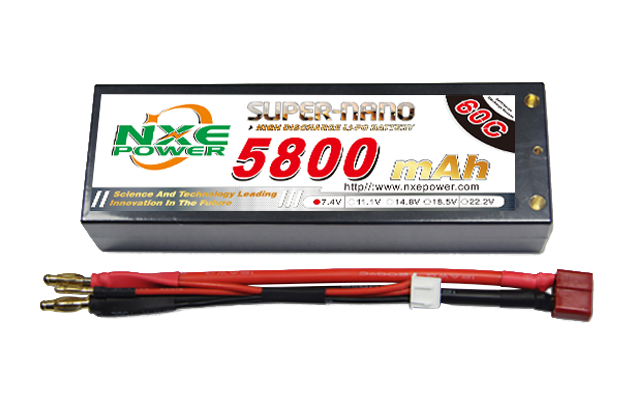 5800mAh 60C 2S 7.4V 車模電池