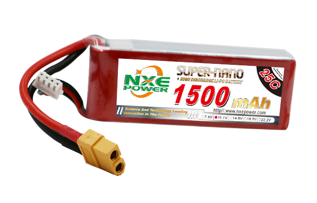 1500mAh 25C 3S 11.1V 諾信FPV穿越機(jī)電池