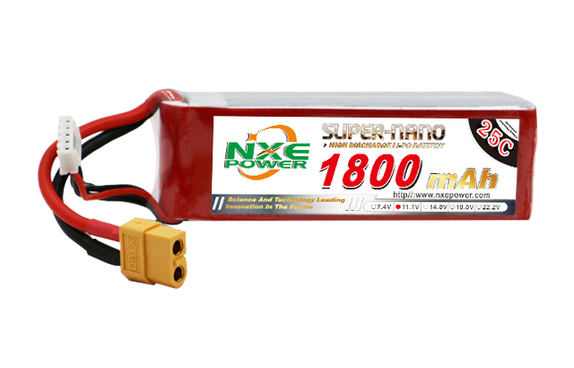 1800mAh 25C 3S 11.1V FPV穿越機(jī)電池