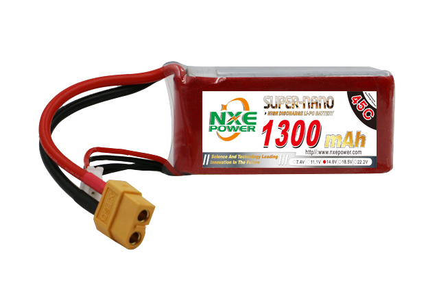 1300mAh 45C 4S 14.8V FPV穿越機(jī)電池