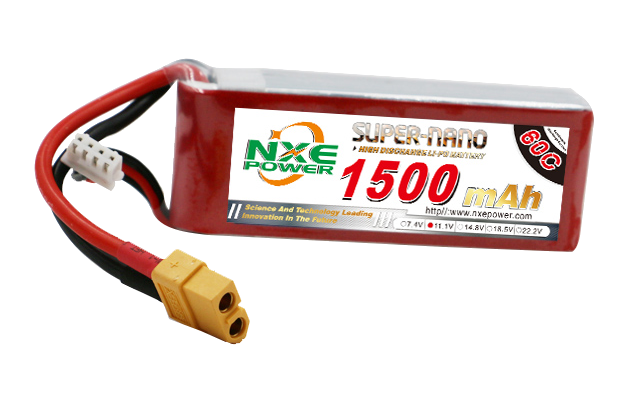 1500mAh 60C 3S 11.1V FPV穿越機(jī)電池