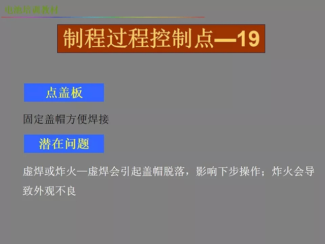 鋰電池廠家詳解：鋰電池生產(chǎn)工藝注意問題（圖）